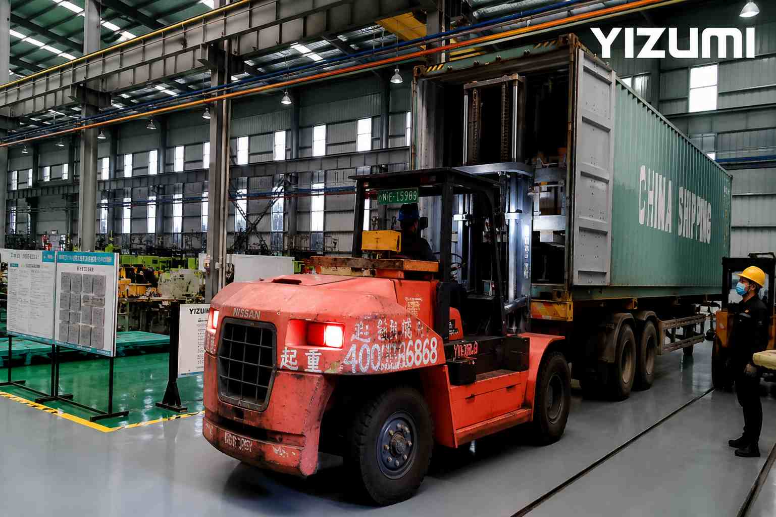 Machine Loading For Delivery